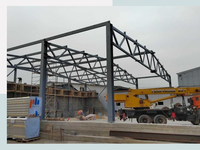 Строительство цехов в Ноябрьске