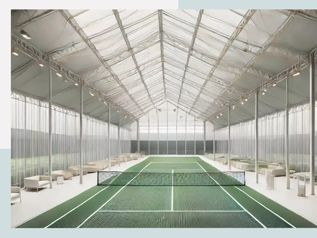 Строительство теннисных кортов в Ноябрьске