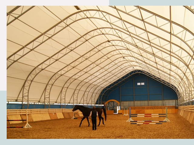 Строительство конных манежей в Ноябрьске