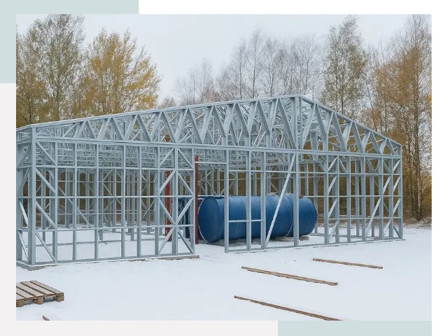 Металлические ангары в Ноябрьске