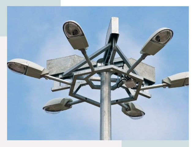 Монтаж осветительных мачт в Ноябрьске