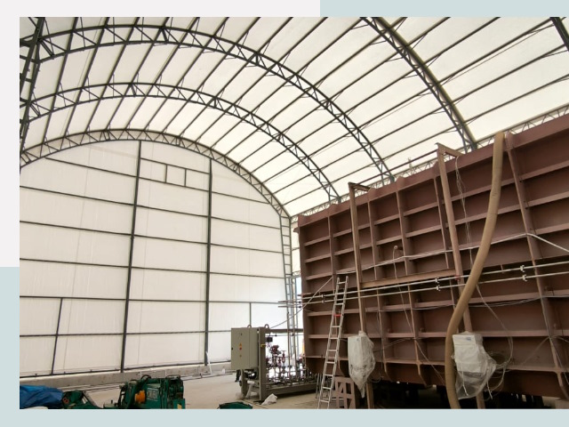 Оснащение ангаров в Ноябрьске от 608 руб. - Надежно и быстро