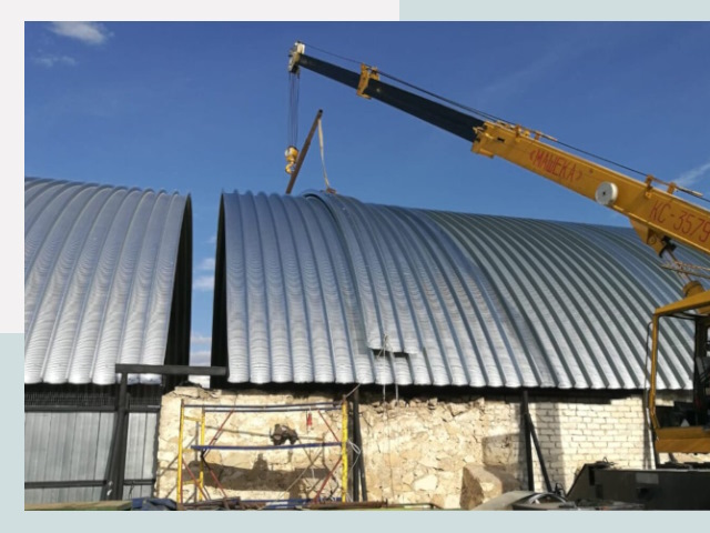 Реконструкция ангаров в Ноябрьске от 608 руб.