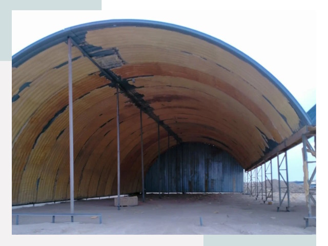 Реконструкция ангаров в Ноябрьске